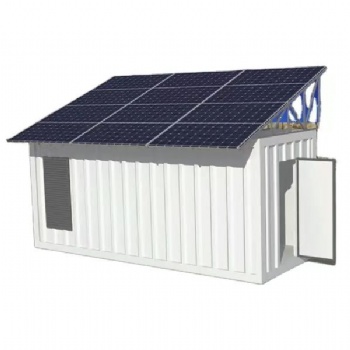 solar powered container cold storage