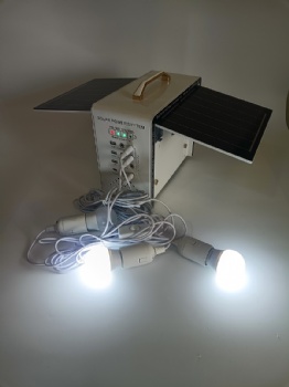 100W portable solar system