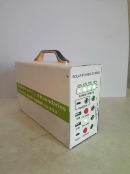 100W portable solar system